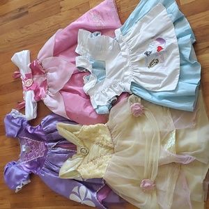 Princess dresses: set of 4 size 4T